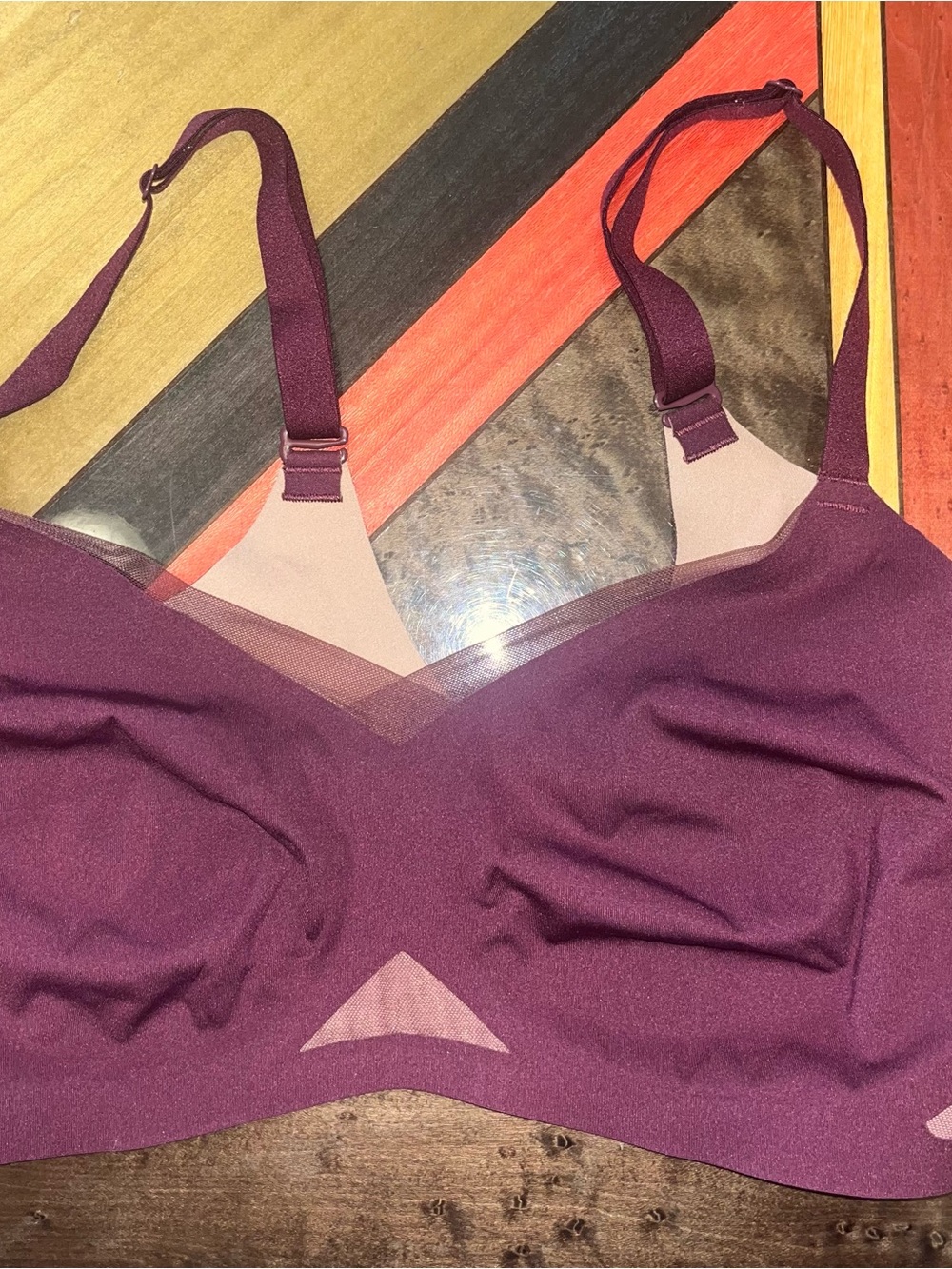 Honeylove Seamless Bralette in Plum